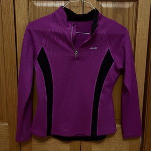 Purple quarter zip pullover- Open to offers